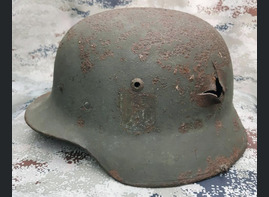 German helmet M35 DD / from Stalingrad