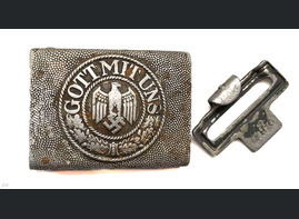 Heer belt Buckle "Gott mit Uns" / from Smolensk