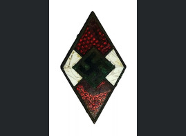 Hitler Jugend member badge / from Zimmerbude