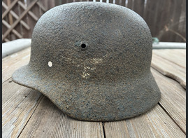 Luftwaffe helmet M35 / from Stalingrad