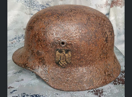 Wehrmacht helmet M35 DD / from Rostov