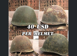 4 new cheap Soviet helmets 