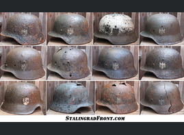 New WW2 german helmets for sale!