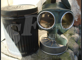 Gas mask RL 1 + canister [Luftschutz]