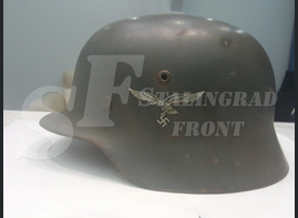Steel helmet M35 Rossoschka Village [Restoration]