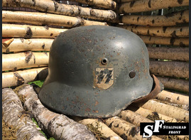 Steel helmet M35 Waffen SS