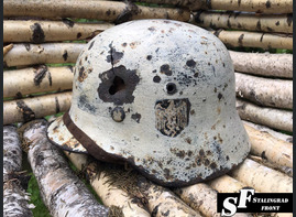 Steel helmet M35 Winter camo