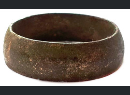 German copper wedding ring / from Stalingrad