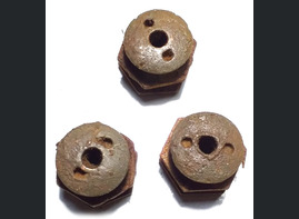 Original bolts from helmet m38