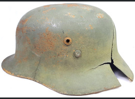 Hungarian helmet / from Stalingrad