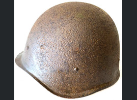 Soviet helmet SSh-40 / from Stalingrad