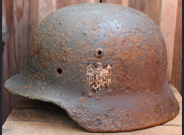 Wehrmacht helmet M35 DD / from Belarus