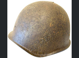 Soviet helmet SSh-40 / from Stalingrad