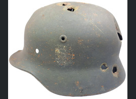 Wehrmacht helmet M35 / from Leningrad