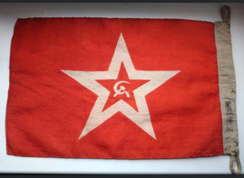 Boat flag ARTEL RED WODNIK