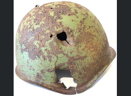 Soviet helmet SSh39 / from Novgorod