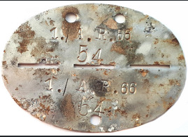 Dogtag 1./A.R. 66 / from Moscow