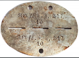 Dogtag Stab./J.E.B.217 / from Moscow