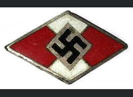 Hitler Jugend membership badge / from Koenigsberg