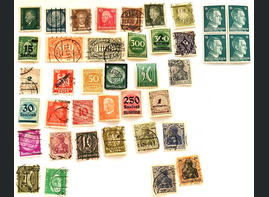 Postage stamps, Third Reich