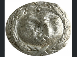 Luftwaffe cover plate from belt buckle / from Stalingrad
