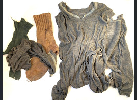 Clothes of a German soldier