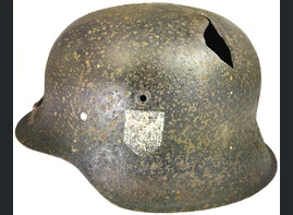 Wehrmacht helmet M42 / from Leningrad