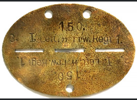 Waffen-ss dogtag / from Novgorod