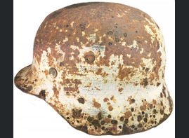 Winter camo helmet M35 / from Novgorod