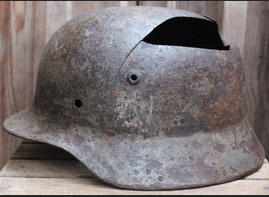 Wehrmacht helmet M40 / from Kalinin