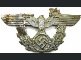 Cockade Nazi police shako