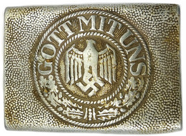 Wehrmacht buckle "Gott mit Uns" / from Korocha