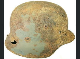 German helmet M35 / from Rostov