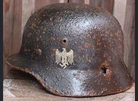 Wehrmacht helmet M35 / from Belarus
