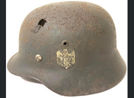 Wehrmacht helmet M35 DD / from Rostov