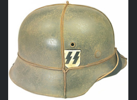 Restored helmet M42, Waffen-SS