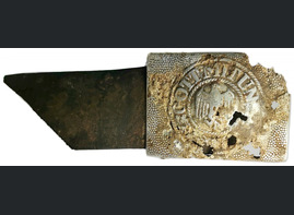 Wehrmacht belt buckle "Gott mit Uns" / from Konigsberg