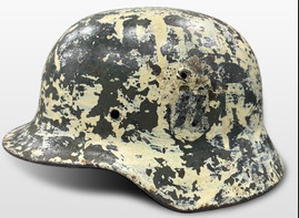 Waffen SS helmet M40 DD / from Ukraine