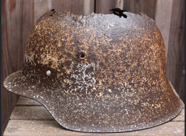 German helmet M42 / from Karelia