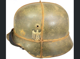 Restored helmet M35 DD, Wehrmacht