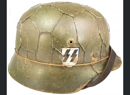 Restored helmet M35 DD, Waffen-SS