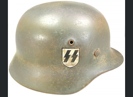 Restored helmet M40, Waffen-SS