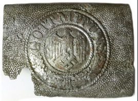 Wehrmacht belt buckle "Gott mit Uns" / from Sudzha