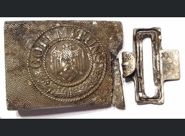 Wehrmacht belt buckle "Gott mit Uns" / from Leningrad