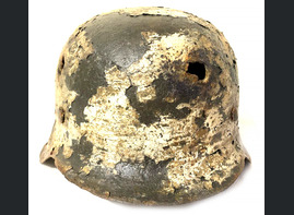 Restored German helmet M42
