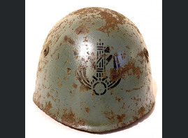Italian helmet M33 / from Voronezh