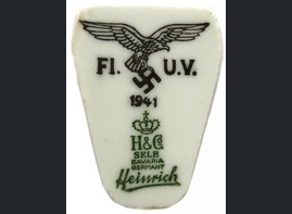 Refrigerator magnet from the dishes of the Deutsches Reich