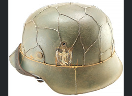 Restored German helmet M42, Wehrmacht