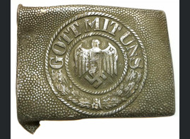 Wehrmacht belt buckle "Gott mit Uns" by Richard Sieper & Söhne, Lüdenscheid (R.S.&S.) / from Crimea