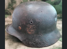 German helmet M40 / from Kaluga